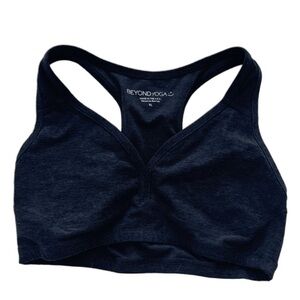 Beyond Yoga Spacedye Lift Your Spirits Bra Black XL